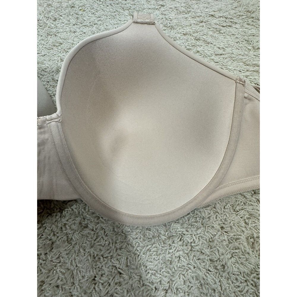 Vanity Fair Women's Beauty Back Smoothing Minimizer Bra Damask Neutral Size 34H - Picture 9 of 15